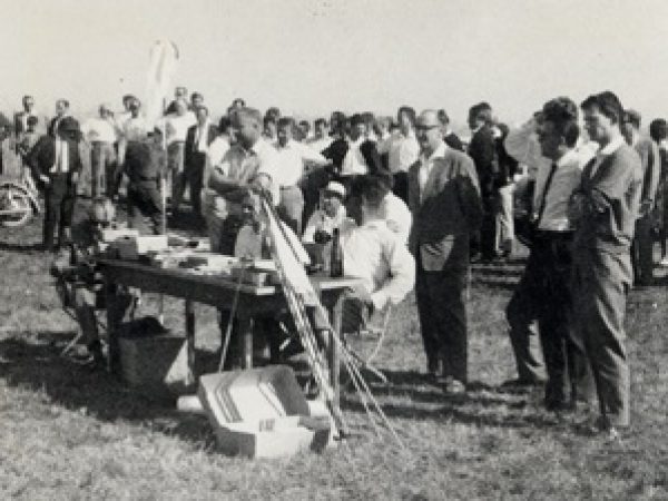 Flugtag 03.09.1961 Katharinenberg-Bild 6 Punktrichter